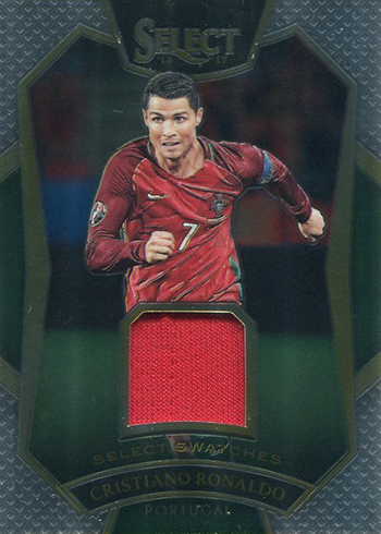 2016-17 Select Soccer Select Swatches Cristiano Ronaldo