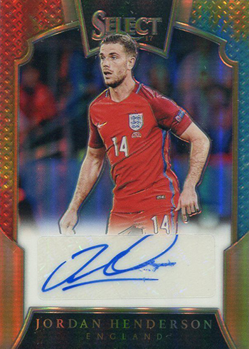 2016 Panini Select Soccer Harry Kane Jersey Autograph 32/60