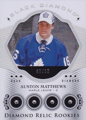 2016-17 Upper Deck Black Diamond Auston Matthews RC