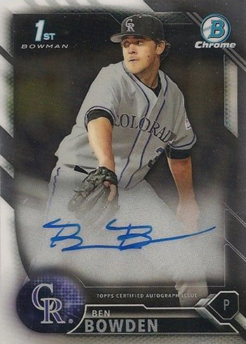 The Daily: 2016 Bowman Chrome Alex Bregman Autograph - Beckett News