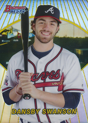 2016 Bowmans Best Baseball 1996 Dansby Swanson