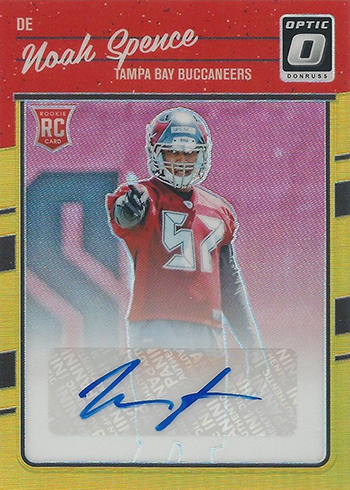 : 2016 Donruss Optic Football Rated Rookie Holo #187