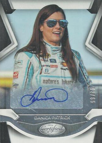 2016 Panini Certified Racing Certified Signatures Danica Patrick