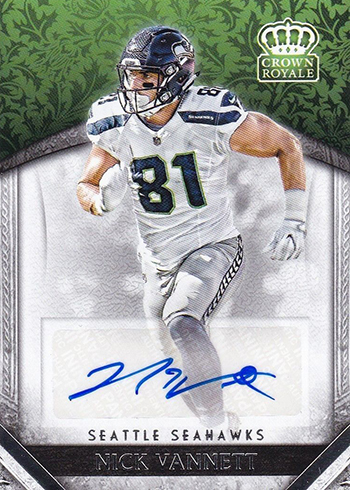 2016 CJ Prosise Panini Plates andPatches 2 Color/Auto Card 47/50 SEAHAWKS #  38