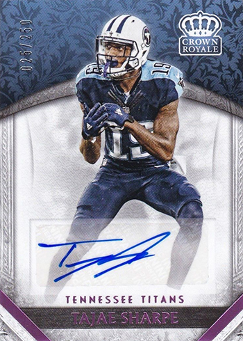 2016 Panini Crown Royale Football Checklist, Details