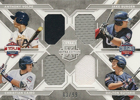 DAVID DAHL RAIMEL TAPIA 2016 ELITE EXTRA EDITION FUTURE THREADS JERSEY  233/299