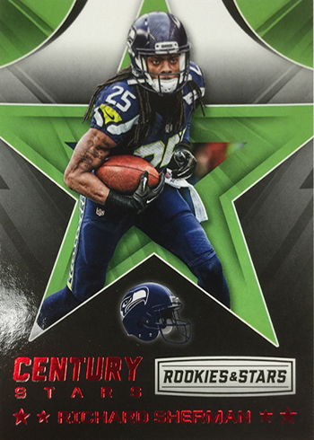 2016 Panini Rookies and Stars Football Century Stars Red Richard Sherman