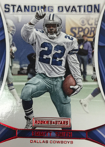 2016 Panini Rookies and Stars Football Standing Ovation Emmitt Smith