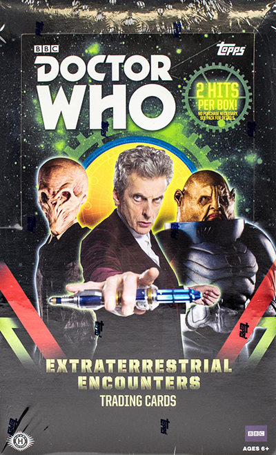 2016 Topps Doctor Who Extraterrestrial Encounters Hobby Box