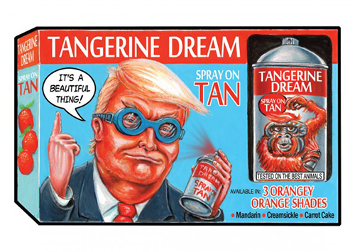 2016 Topps Garbage Pail Kids Dis-grace to the White House 116 Tangerine Dream