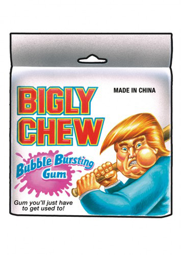 2016 Topps Garbage Pail Kids Dis-grace to the White House 98 Bigly Chew