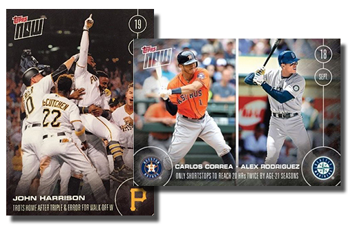 2016 Topps Now Baseball Variations Header