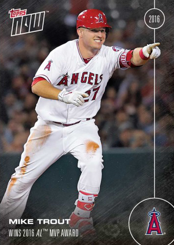 2016 Topps Now OS-31 Mike Trout