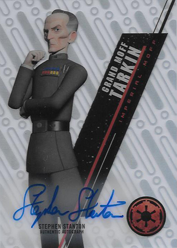 2016 Topps Star Wars High Tek Stephen Stanton Autograph