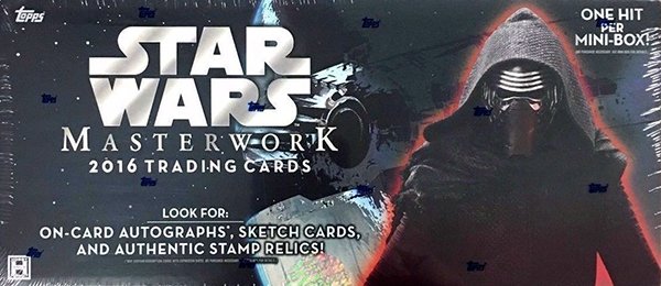2016 Topps Star Wars Masterwork Hobby Box