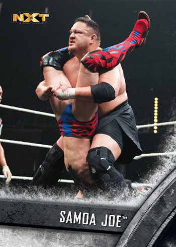 2016 Topps WWE NXT Base Samoa Joe