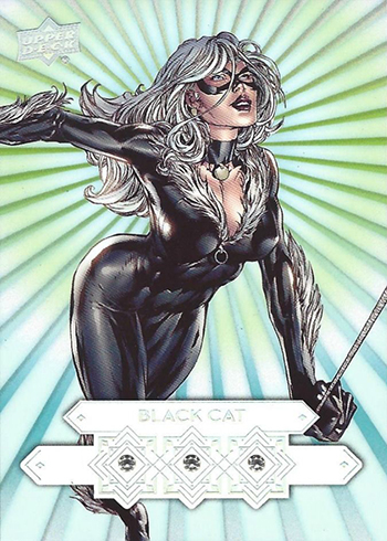 2016 Upper Deck Marvel Gems Diamond Mine Triple Black Cat