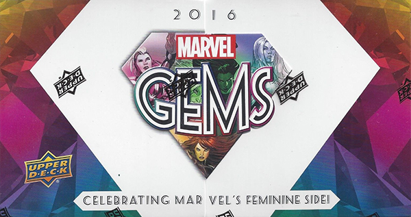 2016 Upper Deck Marvel Gems Hobby Box