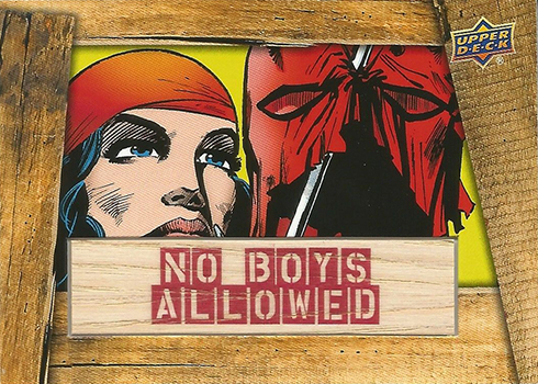 2016 Upper Deck Marvel Gems No Boys Allowed