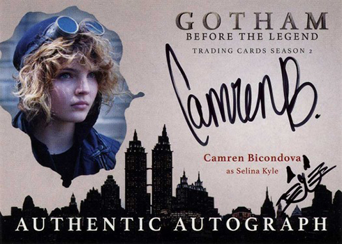 2017 Cryptozoic Gotham Season 2 Autographs Camren Bicondova