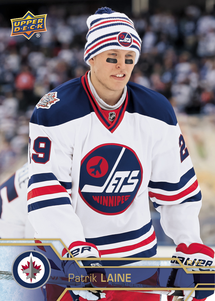 Patrik Laine Signed Winnipeg Jets 2016 Heritage Classic Hockey Jersey NHL  White