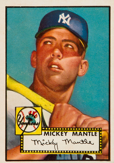 1952 Topps Mickey Mantle