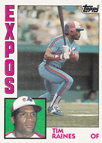  1985 Topps Baseball Card #630 Tim Raines : Collectibles & Fine  Art