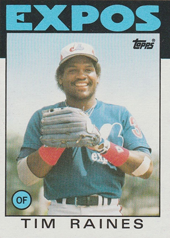 Best Cards: Tim Raines — The Kelley Black Book