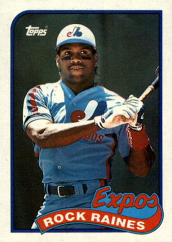 Topps Tim Raines Cards Through the Year