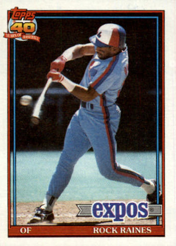 Two 1990 Donruss Tim Rock Raines baseball cards- #216, #BC-7- MVP insert on  eBid United States