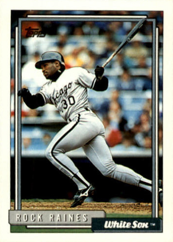 Tim Raines - White Sox - #635 Score 1992 Baseball Trading Card