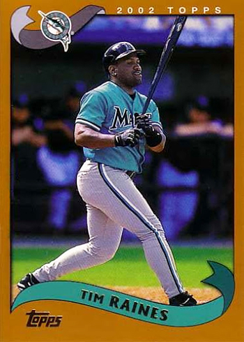 2002 Topps Traded Tim Raines