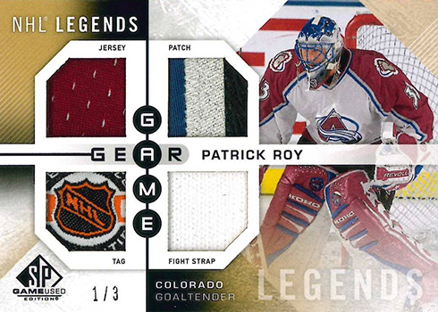 2016-17 SP Game Used Game Gear NHL Legends