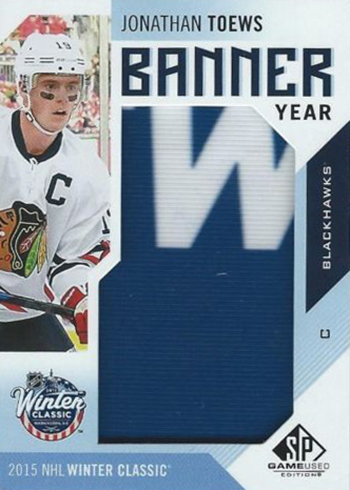 2016-17 SP Game Used Hockey Banner Year Winter Classic