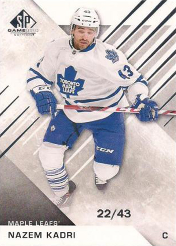 2016-17 SP Game Used Hockey Base Nazem Kadri