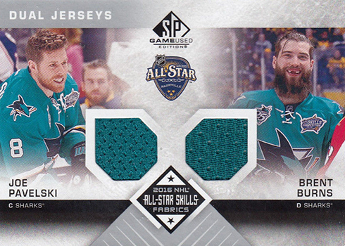 2016 2016-17 SP GAME USED RYAN O'REILLY ALL-STAR SKILLS