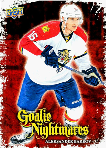 2016-17 Upper Deck Series 1 Hockey Goalie Nightmares Barkov