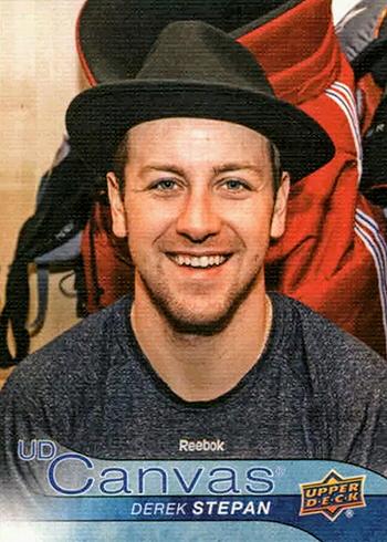 2016-17 Upper Deck Series 1 Hockey UD Canvas Derek Stepan