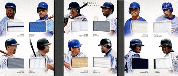 2016 National Treasures Baseball 12 Player Booklet