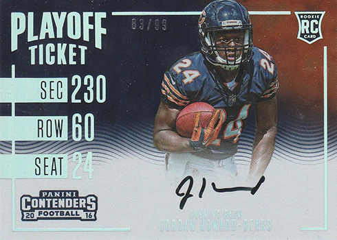 : 2016 Panini Contenders Football Season Ticket #25