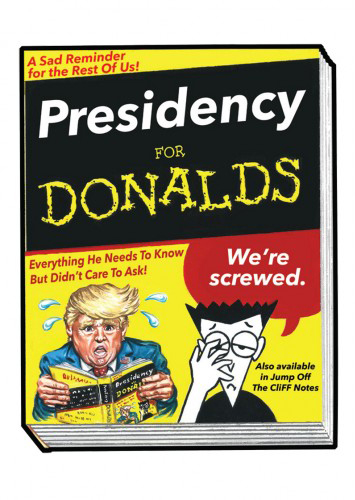 2016 Topps Garbage Pail Kids Dis-grace to the White House 129 Presidency for Donalds