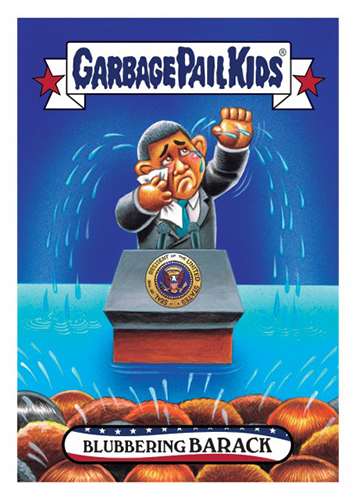 2016 Topps Garbage Pail Kids Dis-grace to the White House 139