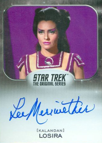 2017 Rittenhouse Star Trek 50th Anniversary Lee Meriwether Autograph