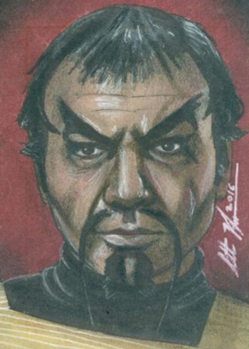 2017 Rittenhouse Star Trek 50th Anniversary Sketch Card