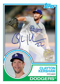 2017 Topps Archives Baseball Fan Favorites Autograph