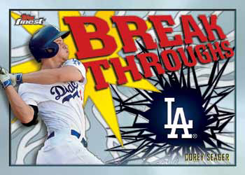 2017 Topps Finest Baseball Break Throughs