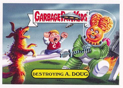 2017 Topps Garbage Pail Kids Adam-geddon Base Alien Invasion