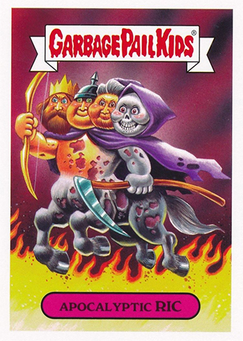 2017 Topps Garbage Pail Kids Adam-geddon Base Apocalypse