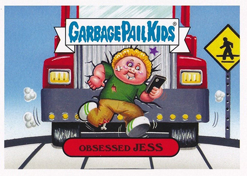 2017 Topps Garbage Pail Kids Series 1 Adam-Geddon #5a TOADY TERRY The Plagues 