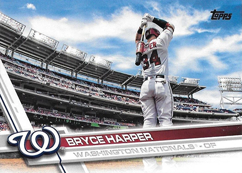 2017 Topps Series 1 Mothers Day Bryce Harper Card #S-1 Washington Nationals  MLB